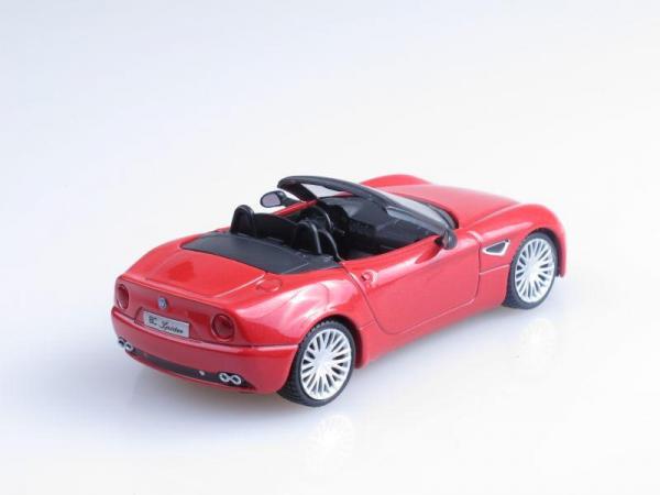 Alfa Romeo 8C Spider (DeAgostini (Суперкары мира)) [2007г., Красный, 1:43]