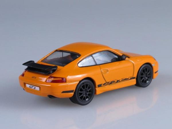 Porsche 911 GT3 (DeAgostini (Суперкары мира)) [1999г., Оранжевый, 1:43]