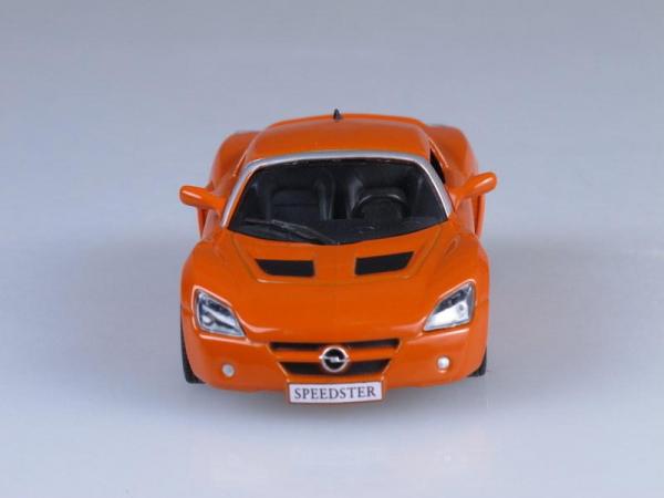 Opel Speedster (DeAgostini (Суперкары мира)) [2000г., Оранжевый, 1:43]