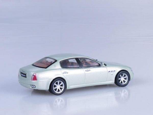 Maserati Quattroporte (DeAgostini (Суперкары мира)) [2009г., Светло-зеленый, 1:43]