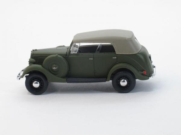 ГАЗ-61-40 с тентом (Наш Автопром) [1940г., Зеленый, 1:43]