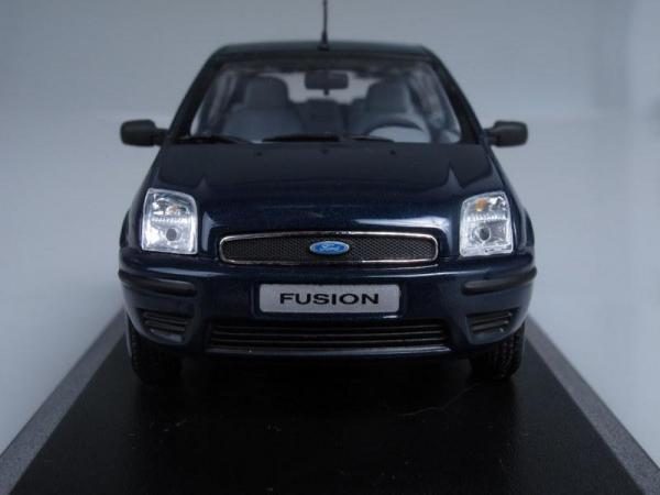 Ford Fusion (Minichamps) [2002г., Темно-синий, 1:43]