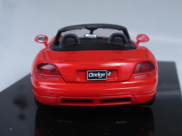 Dodge Viper SRT-10 Cabrio (Autoart) [2002г., Красный, 1:43]