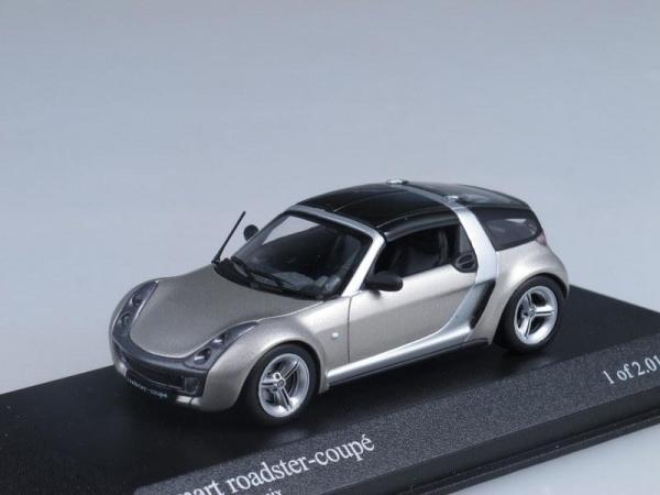 Smart roadster - Coupe (Minichamps) [2003г., Серый, 1:43]