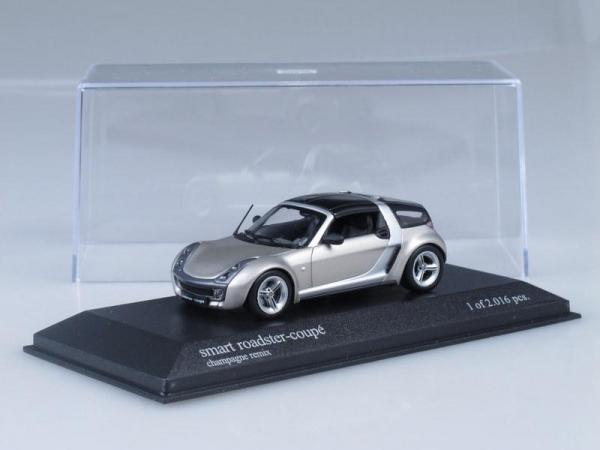 Smart roadster - Coupe (Minichamps) [2003г., Серый, 1:43]