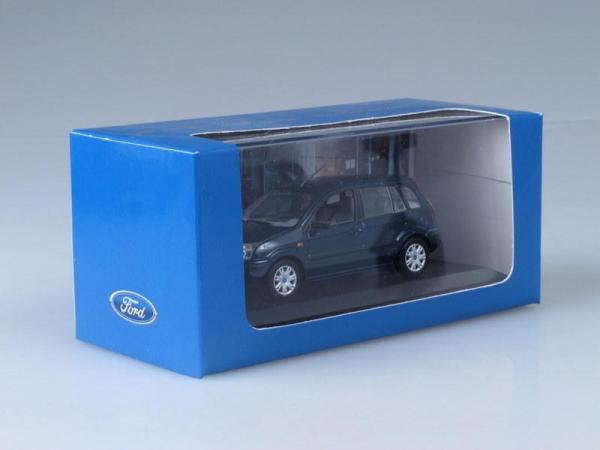 Ford Fusion (Minichamps) [2002г., Темно-синий, 1:43]