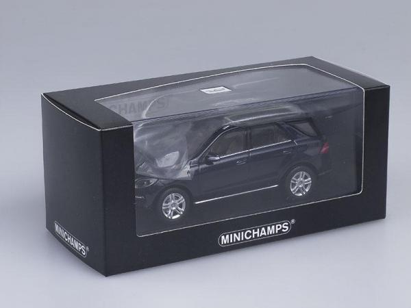 Mercedes-Benz M-Klasse (Minichamps) [2011г., Синий, 1:43]