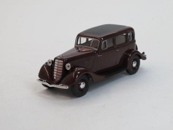 ГАЗ-М1 (Наш Автопром) [1936г., Бордовый, 1:43]
