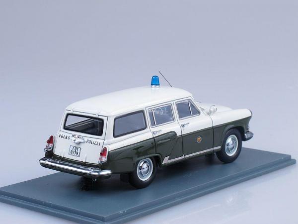 ГАЗ-22 Volkspolizei polizei (Neo Scale Models) [1962г., Белый, хаки, 1:43]