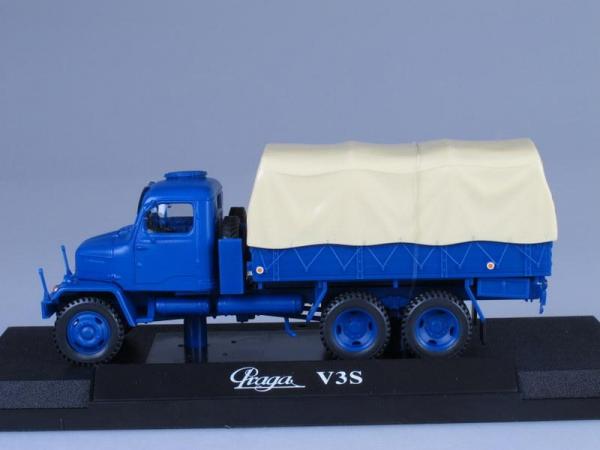 Praga V3S Valnik (Abrex) [1953г., Синий, 1:43]