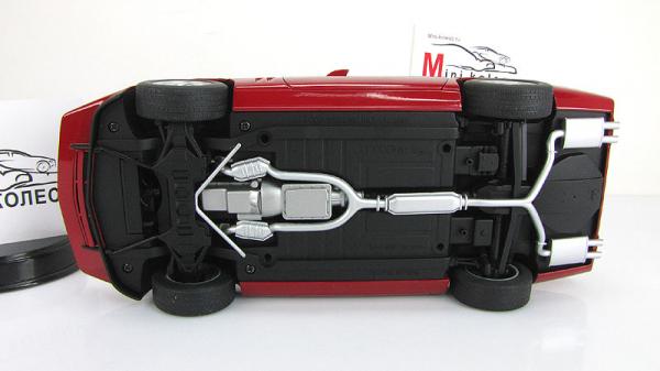 CHEVROLET CORVETTE (Autoart) [1986г., Красный, 1:18]