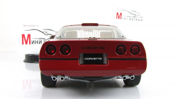 CHEVROLET CORVETTE (Autoart) [1986г., Красный, 1:18]
