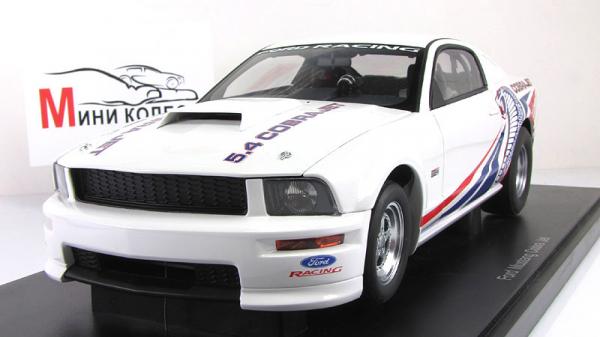 FORD MUSTANG COBRA JET (Autoart) [2009г., Белый, 1:18]