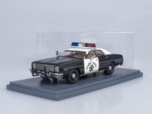Dodge Monaco California Highway Patrol (Neo Scale Models) [1978г., Черный и белый, 1:43]
