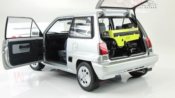 HONDA CITY TURBO II (Autoart) [1983г., Серебристый, 1:18]