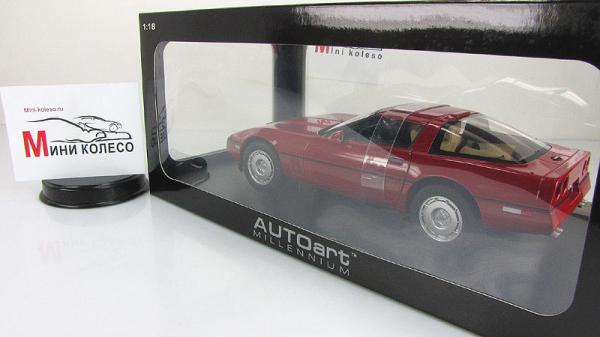 CHEVROLET CORVETTE (Autoart) [1986г., Красный, 1:18]