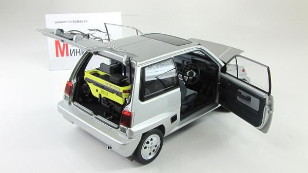 HONDA CITY TURBO II (Autoart) [1983г., Серебристый, 1:18]