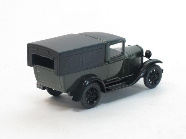 ГАЗ-4 c тентом (Наш Автопром) [1933г., Зеленый и черный, 1:43]