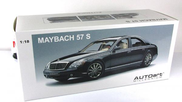 MAYBACH 57 S (Autoart) [2005г., Черный, 1:18]