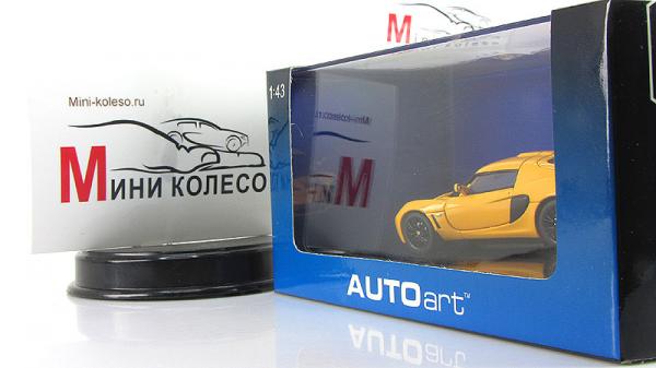 LOTUS EXIGE MKII (Autoart) [2000г., Желтый, 1:43]