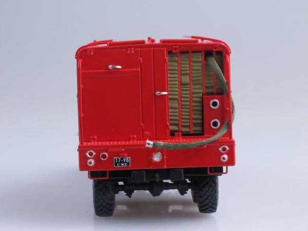 Рукавный автомобиль АР-2 на шасси ЗИЛ-157К (СарЛаб) [1966г., Красный, 1:43]