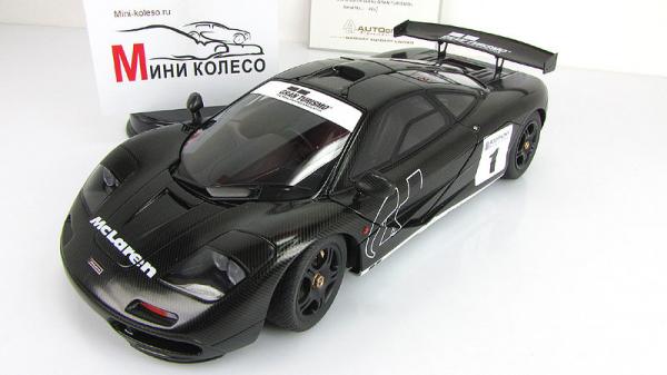 MCLAREN F1 STEALTH MODEL - GRAN TURISMO GT5 (Autoart) [1998г., Черный, 1:18]