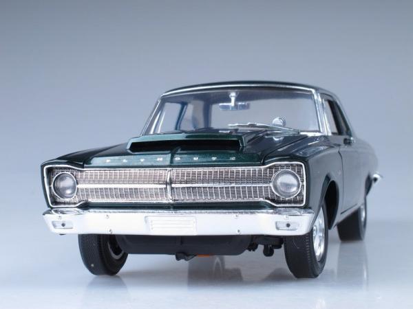 Plymouth A990 Belvedere (Highway 61) [1965г., Зеленый металлик, 1:18]