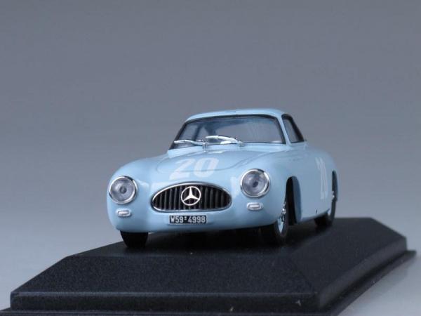 Mercedes 300 SL 2nd GP Bern (Minichamps) [1952г., Светло-голубой, 1:43]