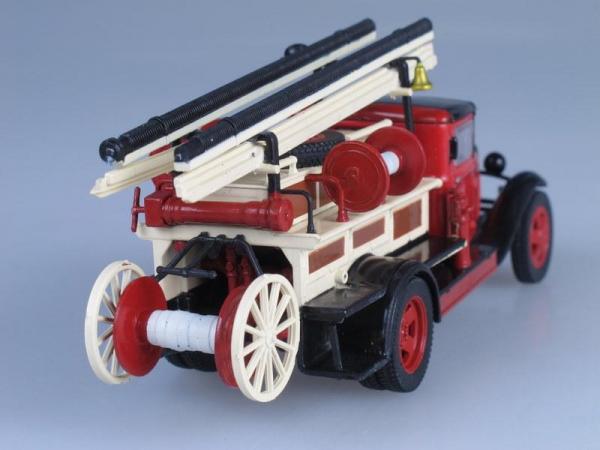 ПМГ-1 (ГАЗ-АА) пожарный (DeAgostini (Автомобиль на службе)) [1932г., Красный, 1:43]