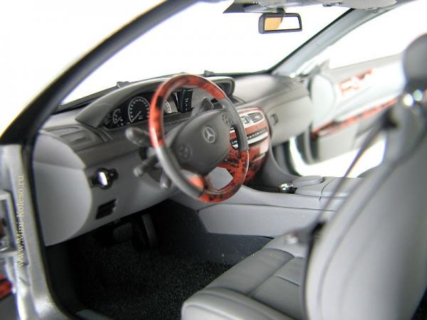 Mercedes-Benz CL COUPE (Autoart) [2006г., Серебристый, 1:18]