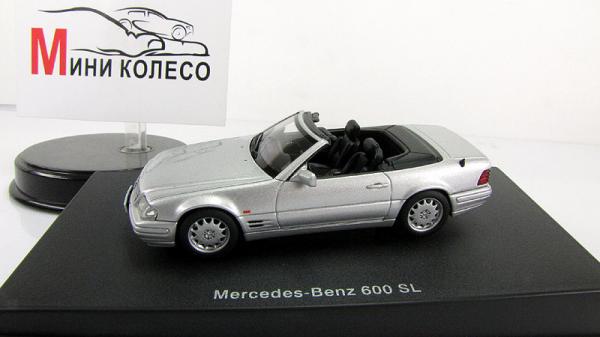 MERCEDES-BENZ 600 SL (Autoart) [1997г., Серебристый, 1:43]