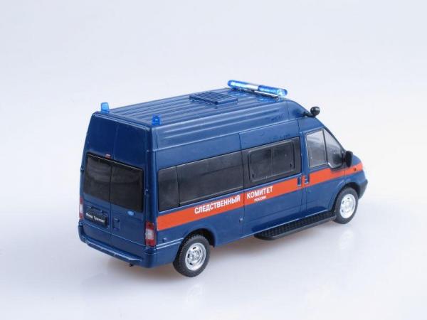 Ford Transit, Следственный комитет (DeAgostini (Автомобиль на службе)) [2000г., Синий с красной полосой, 1:43]