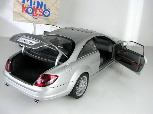 Mercedes-Benz CL COUPE (Autoart) [2006г., Серебристый, 1:18]