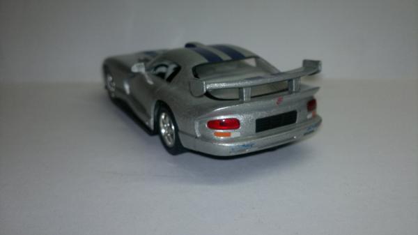 Dodge Viper GTS-R (Kinsmart) [2005г., Серебристый металлик, 1:36]