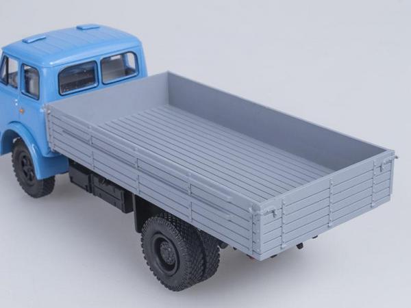 МАЗ-500А бортовой (Наш Автопром) [1970г., Голубой и серый, 1:43]