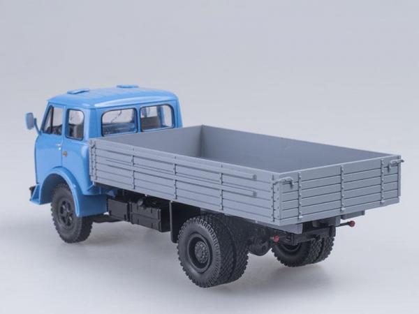 МАЗ-500А бортовой (Наш Автопром) [1970г., Голубой и серый, 1:43]