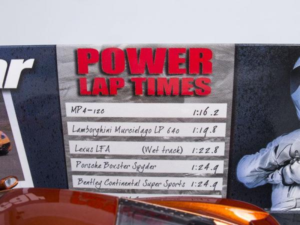 McLaren MP4-12C - Top Gear + Stig (Minichamps) [2011г., Оранжевый металлик, 1:43]