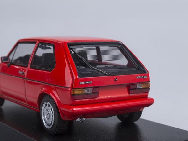 Volkswagen Golf GTI (Minichamps) [1983г., Красный, 1:43]