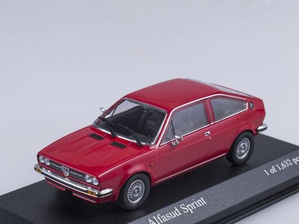 Alfa Romeo Alfasud Sprint (Minichamps) [1976г., Красный, 1:43]