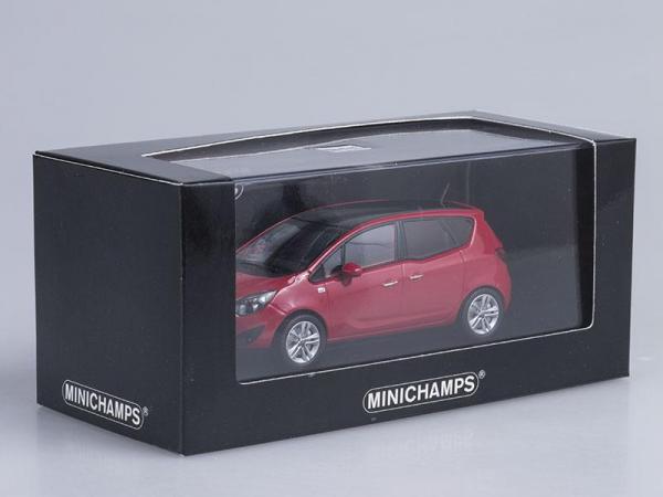 Opel Meriva (Minichamps) [2010г., Красный, 1:43]