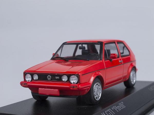 Volkswagen Golf GTI (Minichamps) [1983г., Красный, 1:43]