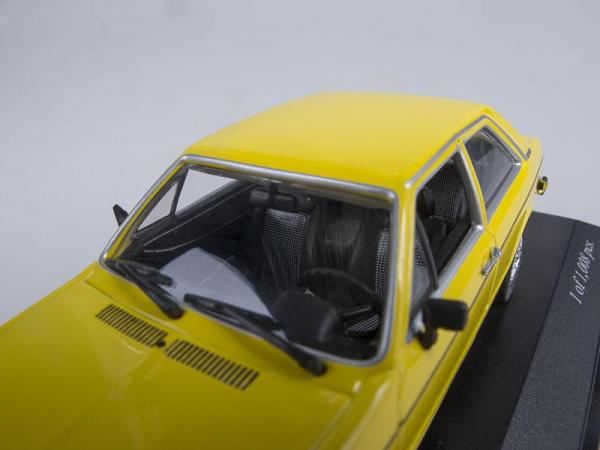 Audi 80 GT (Minichamps) [1972г., Желтый, 1:43]