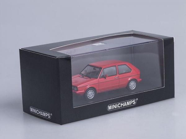 Volkswagen Golf GTI (Minichamps) [1983г., Красный, 1:43]