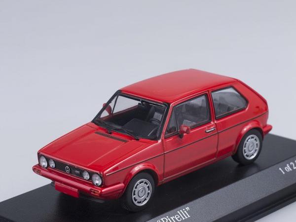 Volkswagen Golf GTI (Minichamps) [1983г., Красный, 1:43]