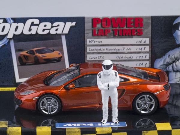 McLaren MP4-12C - Top Gear + Stig (Minichamps) [2011г., Оранжевый металлик, 1:43]