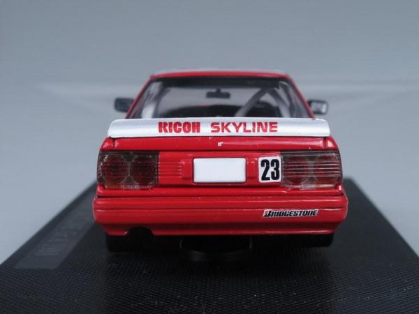 Nissan Skyline Gr.A No.23 1988 Ricoh (Ebbro) [1985г., Красный с белым, 1:43]