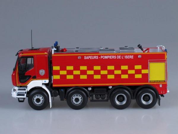 Renault Kerax 8x8 пожарный "FMOGP" (Norev) [2008г., Красный, 1:43]