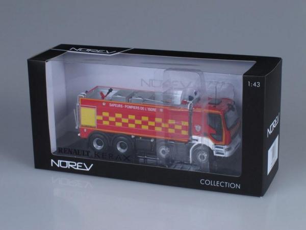 Renault Kerax 8x8 пожарный "FMOGP" (Norev) [2008г., Красный, 1:43]