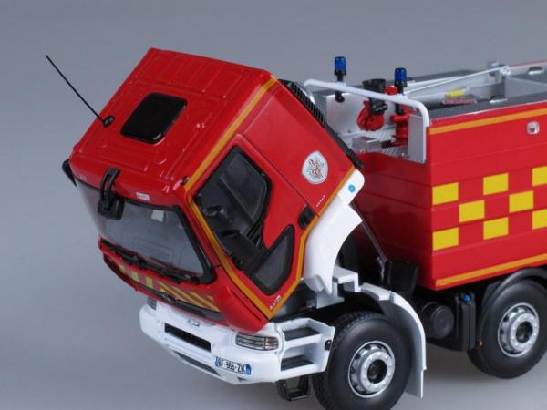 Renault Kerax 8x8 пожарный "FMOGP" (Norev) [2008г., Красный, 1:43]