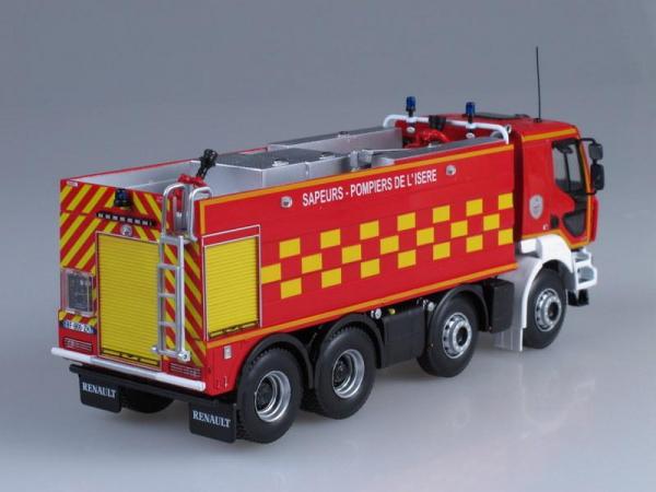 Renault Kerax 8x8 пожарный "FMOGP" (Norev) [2008г., Красный, 1:43]